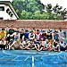 Lapangan Bola Basket SMA 1 Teladan di kota Yogyakarta