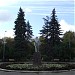 Цветник в городе Москва