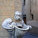 Fountain Borgo San Jacopo, corner with Via dello Sprone in Florence city