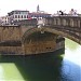 Holy Trinity Bridge in Florence city