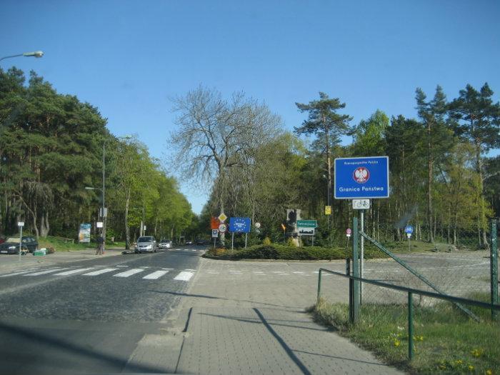 Border crossing Poland - Germany