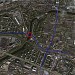 Здесь находился мост через Сходню в городе Москва