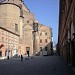 Piazza Galvani in Bologna city