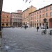 Piazza Galvani in Bologna city