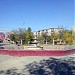 Фонтан в городе Жезказган