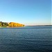 Пляж и причал дома отдыха 