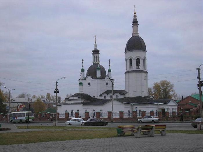 Канск достопримечательности фото Собор Троицы Живоначальной - Канск