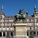 Estatua de Felipe III en la ciudad de Madrid