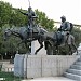 Monumento a Miguel de Cervantes en la ciudad de Madrid