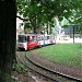 Кінцева зупинка трамваю № 2 «Вул. Пасічна» в місті Львів