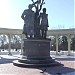 Памятник Абаю Кунанбаеву и А. С. Пушкину в городе Петропавловск