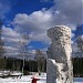 Здесь зимой 2007-8 года был сооружен снежный Монумент в городе Москва