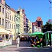 Stragany z kwiatami in Toruń city