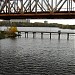 Пешеходный мост в городе Долгопрудный