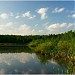 Круглое озеро в городе Москва