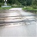 Железнодорожный переезд в городе Москва