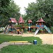 Бывшая зона аттракционов в детском парке в городе Орёл