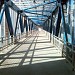 Пешеходный мост через Боровское шоссе в городе Москва