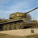 Tank T-34-85 in Poltava city