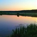 Мичуринский пруд в городе Москва