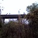 Недостроенный автомобильный путепровод через ж/д пути в городе Тихорецк