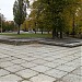 Бывшее место памятника Иманту Судмалису в городе Лиепая