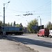 Железнодорожный переезд в городе Киев