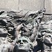 Monument to the Ghetto Heroes in Warsaw city