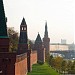 This part of the Kremlin Wall was torn down along with the towers in 1770-1771