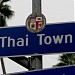 Thai Town in Los Angeles, California city
