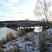 Пешеходный понтонный мост в городе Екатеринбург