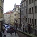 New Castle Staircase in Prague city