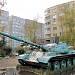 Танк Т-62 в городе Омск