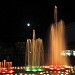 Фонтан с изменяющейся подсветкой в городе Гомель