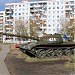 Танк Т-62 в городе Омск