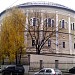 Бывший газгольдер в городе Рига