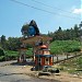 Lord Shiva statue upon arch gate, Nilakkal