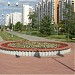 Цветник в городе Москва