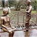 Скульптурная группа «Студенческое свидание» в городе Каменск-Шахтинский