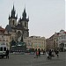 Jan Hus Monument in Prague city