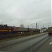 Железнодорожный переезд в городе Бор