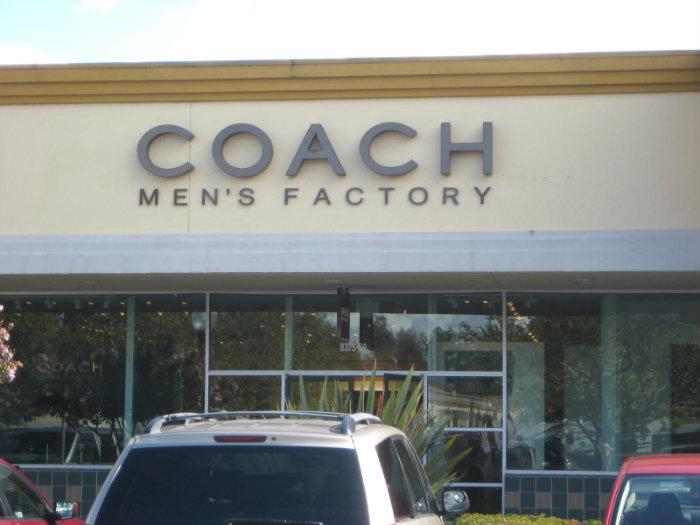 Coach Men's Factory Gilroy, California