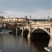 Mánes bridge in Prague city