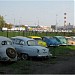 Территория Ломаковского музея старинных автомобилей и мотоциклов в городе Москва