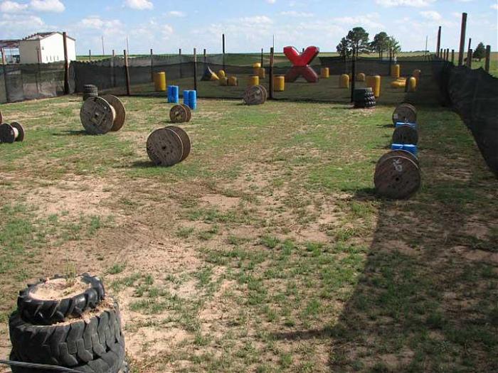 Paintball Zone Mëzez Mëzez paintball field