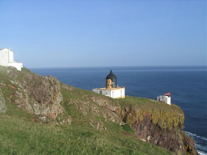 St Abbs Head Lighthouse And Fog Horn