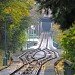 Nebozízek funicular station in Prague city