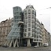 Dancing House Hotel (Ginger and Fred) in Prague city