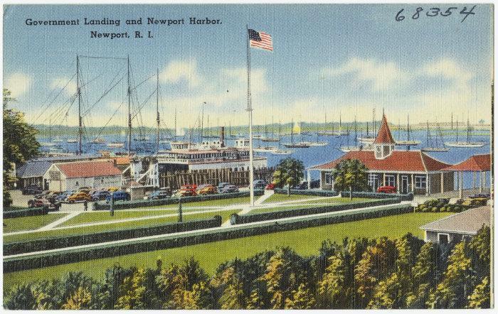 Perrotti Park - Launch and B.I. ferry terminal - Newport, Rhode Island