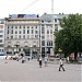 Michael Vorosmarthy Square in Budapest city